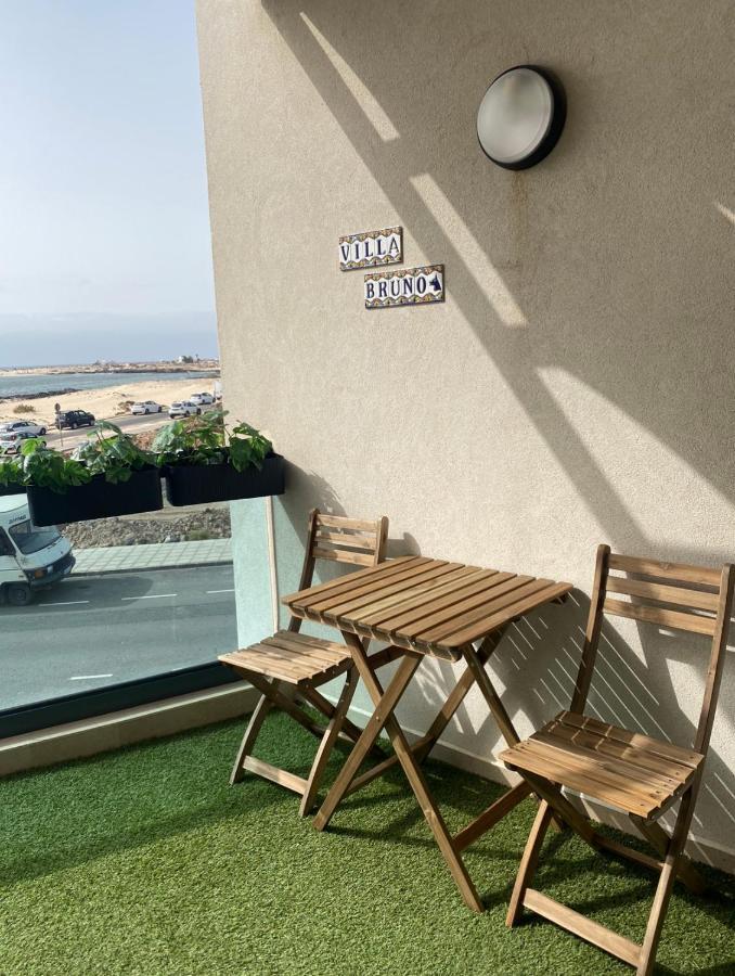 Apartamento Villa Bruno Con Vistas Al Mar, Primera Linea De Playa Cotillo Exterior foto